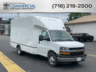 New 2025 Chevrolet Express 3500 15' Unicell Box Van with Walkramp for sale #25C198T - photo 1
