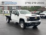 New 2024 Chevrolet Silverado 3500 Work Truck Crew Cab 4WD 8' 6" Rugby Flatbed Truck for sale #FG982 - photo 1