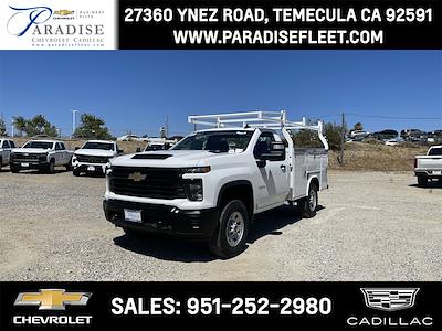 New 2025 Chevrolet Silverado 3500 Regular Cab Royal 40-VO-98 8' 2" Service Truck for sale #F25189 - photo 1