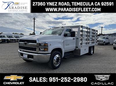 2023 Chevrolet Silverado 5500 Regular Cab DRW 4x2, Royal Truck Body Flat/Stake Bed for sale #M23529 - photo 1