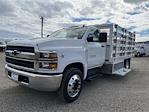 2023 Chevrolet Silverado 5500 Regular Cab DRW 4x2, Royal Truck Body Flat/Stake Bed for sale #M23529 - photo 8