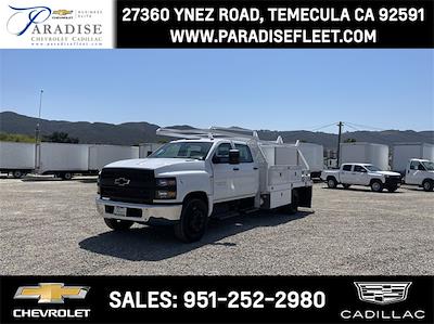 2023 Chevrolet Silverado 5500 Crew Cab DRW 4x2, Scelzi SCTFB Contractor Truck for sale #M23556 - photo 1