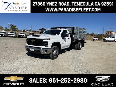 2025 Chevrolet Silverado 3500 Regular Cab 4x2 Morgan Truck Body Stake Bed for sale #M25242 - photo 1