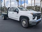 Used 2021 Chevrolet Silverado 3500 Work Truck Crew Cab 4x4 9' 6" Knapheide PGNB Gooseneck Flatbed Truck for sale #MF203966 - photo 3