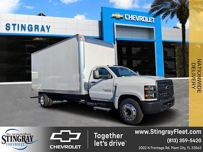 2023 Chevrolet Silverado 5500 Regular Cab DRW RWD, Wabash Dry Freight Body Box Truck for sale #PH486276 - photo 1