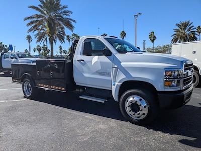 Used 2023 Chevrolet Silverado 4500 Work Truck Regular Cab Bedrock Flatbed Truck for sale #PH657668 - photo 2