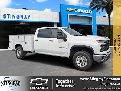 2024 Chevrolet Silverado 3500 Crew Cab RWD, Reading Classic II Aluminum Service Truck for sale #RF147210 - photo 1