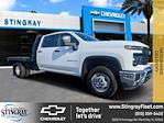 2024 Chevrolet Silverado 3500 Crew Cab 4WD, Bedrock Diamond Series Flatbed Truck for sale #RF288008 - photo 1