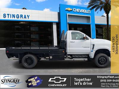 2024 Chevrolet Silverado 5500 Regular Cab DRW 4WD, Hillsboro GII Steel Flatbed Truck for sale #RH204298 - photo 1