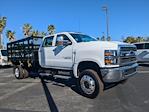 2024 Chevrolet Silverado 5500 Crew Cab DRW 4WD, Flatbed Truck for sale #RH280729 - photo 3