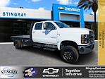 2024 Chevrolet Silverado 5500 Crew Cab DRW 4WD Knapheide Flatbed Truck for sale #RH464404 - photo 1