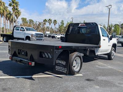 New 2025 Chevrolet Silverado 3500 Work Truck Regular Cab 4WD Bedrock Flatbed Truck for sale #SF112818 - photo 2