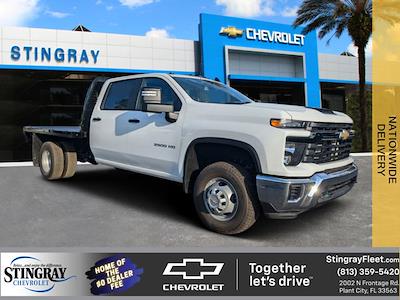 2025 Chevrolet Silverado 3500 Crew Cab 4WD, Knapheide PGTB Utility Gooseneck Flatbed Truck for sale #SF118921 - photo 1