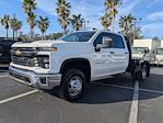 2025 Chevrolet Silverado 3500 Crew Cab 4WD, Knapheide PGTC Gooseneck Flatbed Truck for sale #SF118956 - photo 8