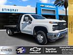 New 2025 Chevrolet Silverado 3500 Work Truck Regular Cab 4WD Bedrock Flatbed Truck for sale #SF136323 - photo 1