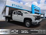 New 2025 Chevrolet Silverado 3500 Work Truck Crew Cab 10' 5" Knapheide Steel Flatbed Truck for sale #SF278392 - photo 1