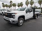 New 2025 Chevrolet Silverado 3500 Work Truck Crew Cab 10' 5" Knapheide Steel Flatbed Truck for sale #SF278392 - photo 8