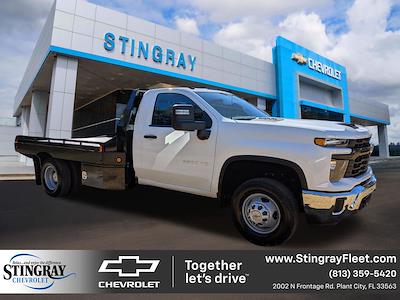 2025 Chevrolet Silverado 3500 Regular Cab 4WD Flatbed Truck for sale #SF356330 - photo 1