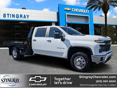 2025 Chevrolet Silverado 3500 Crew Cab DRW 4WD Flatbed Truck for sale #SF359117 - photo 1