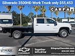 New 2025 Chevrolet Silverado 3500 Work Truck Crew Cab 4WD 10' 5" Knapheide Steel Flatbed Truck for sale #SF365871 - photo 3
