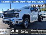 New 2025 Chevrolet Silverado 3500 Work Truck Crew Cab 4WD 10' 5" Knapheide Steel Flatbed Truck for sale #SF365871 - photo 8