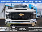 New 2025 Chevrolet Silverado 3500 Work Truck Crew Cab 4WD 9' 6" Knapheide Steel Flatbed Truck with Gooseneck Hitch for sale #SF370932 - photo 3