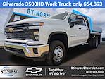 New 2025 Chevrolet Silverado 3500 Work Truck Crew Cab 4WD 9' 6" Knapheide Steel Flatbed Truck with Gooseneck Hitch for sale #SF370932 - photo 8