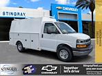 2025 Chevrolet Express 3500 Regular Cab RWD Warner Service Utility Van for sale #SN003533 - photo 1
