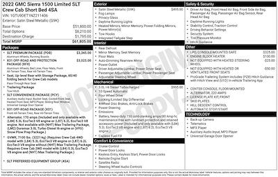 2022 GMC Sierra 1500 Crew Cab 4WD Pickup for sale #302457B - photo 1