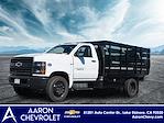 2023 Chevrolet Silverado 6500 Regular Cab DRW 4x2, Harbor Black Boss Stake Bed for sale #3230045 - photo 1