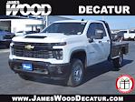 2024 Chevrolet Silverado 2500 Double Cab 4WD, CM Truck Beds SK Model Flatbed Truck for sale #143355 - photo 1