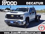 2024 Chevrolet Silverado 3500 Crew Cab 4WD, Bedrock Diamond Series Flatbed Truck for sale #143878 - photo 1