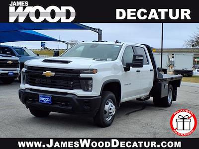 2024 Chevrolet Silverado 3500 Crew Cab 4WD, CM Truck Beds RD Model Flatbed Truck for sale #144066 - photo 1