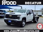 2024 Chevrolet Silverado 3500 Crew Cab 4WD, CM Truck Beds RD Model Flatbed Truck for sale #144066 - photo 1