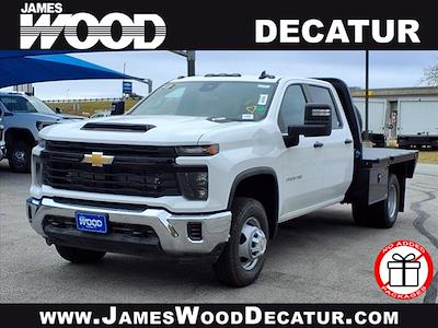 2024 Chevrolet Silverado 3500 Crew Cab 4WD, Knapheide PGTB Utility Gooseneck Flatbed Truck for sale #144088 - photo 1