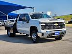 New 2025 Chevrolet Silverado 3500 Work Truck Crew Cab 4WD 9' 4" CM Truck Beds Steel Flatbed Truck with Gooseneck Hitch for sale #153036 - photo 3