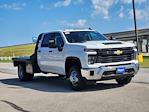New 2025 Chevrolet Silverado 3500 Work Truck Crew Cab 4WD 9' 4" CM Truck Beds Steel Flatbed Truck with Gooseneck Hitch for sale #153342 - photo 3