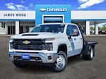 New 2025 Chevrolet Silverado 3500 Work Truck Crew Cab 4WD Flatbed Truck for sale #153388 - photo 1