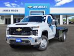 2025 Chevrolet Silverado 3500 Regular Cab 4WD Knapheide Flatbed Truck for sale #153396 - photo 1