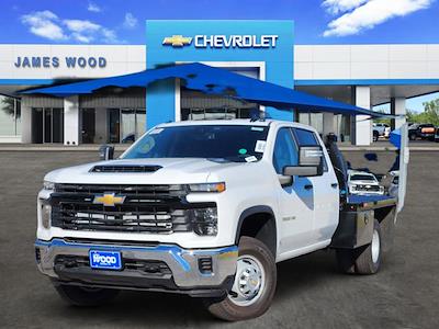 2025 Chevrolet Silverado 3500 Crew Cab DRW 4WD Knapheide Flatbed Truck for sale #153429 - photo 1