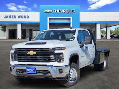 2025 Chevrolet Silverado 3500 Crew Cab DRW 4WD Knapheide Flatbed Truck for sale #153437 - photo 1