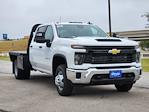 New 2025 Chevrolet Silverado 3500 Work Truck Crew Cab 4WD 9' 6" Knapheide Steel Flatbed Truck for sale #153438 - photo 3