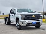 New 2025 Chevrolet Silverado 3500 Work Truck Crew Cab 4WD 9' 10" Knapheide Steel Flatbed Truck for sale #153546 - photo 3