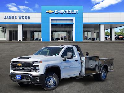 2026 Chevrolet Silverado 3500 Regular Cab RWD CM Truck Beds Flatbed Truck for sale #161171 - photo 1