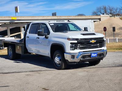 2025 Chevrolet Silverado 3500 Crew Cab DRW 4WD Flatbed Truck for sale #F1885S - photo 1