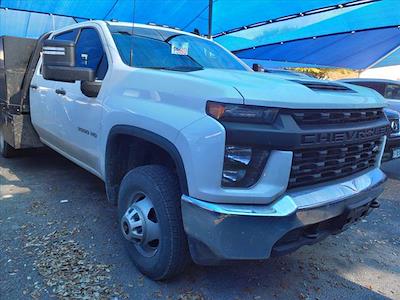 Used 2023 Chevrolet Silverado 3500 Work Truck Crew Cab 4WD 9' 4" Bedrock Flatbed Truck for sale #P18484A1 - photo 2