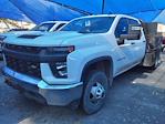 Used 2023 Chevrolet Silverado 3500 Work Truck Crew Cab 4WD 9' 4" Bedrock Flatbed Truck for sale #P18484A1 - photo 1