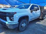 Used 2023 Chevrolet Silverado 3500 Work Truck Crew Cab 4WD 9' 4" Bedrock Flatbed Truck for sale #P18484A1 - photo 4