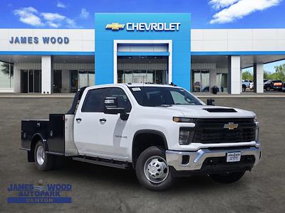 2025 Chevrolet Silverado 3500 Crew Cab DRW 4WD CM Truck Beds Flatbed Truck for sale #252953 - photo 1