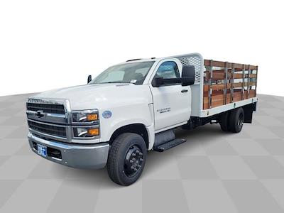 New 2024 Chevrolet Silverado 5500 Work Truck Regular Cab RWD 14' Scelzi Stake Bed for sale #248404 - photo 1